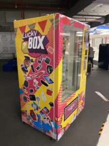 สติ๊กเกอร์ติดตู้ VENDING