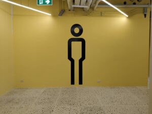 สติ๊กเกอร์ติดผนังปูน