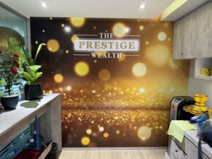 สติ๊กเกอร์ติดผนังปูน