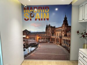 สติ๊กเกอร์ติดผนังปูน