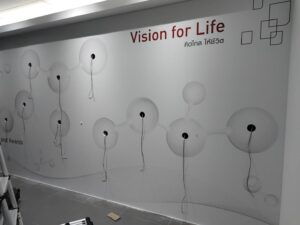 สติ๊กเกอร์ติดผนังก่อสร้าง