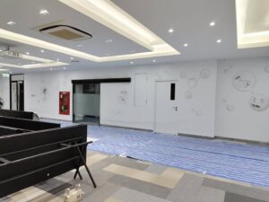 สติ๊กเกอร์ติดผนังก่อสร้าง