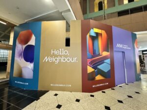 สติ๊กเกอร์ติดผนังปูนภายนอก