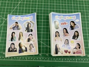สติ๊กเกอร์ไดคัทการ์ตูน