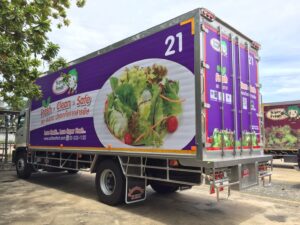 ร้านติดสติ๊กเกอร์รถโฆษณาเคลื่อนที่