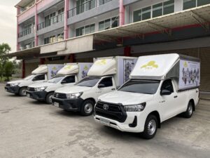 ร้านติดสติ๊กเกอร์รถโฆษณาเคลื่อนที่