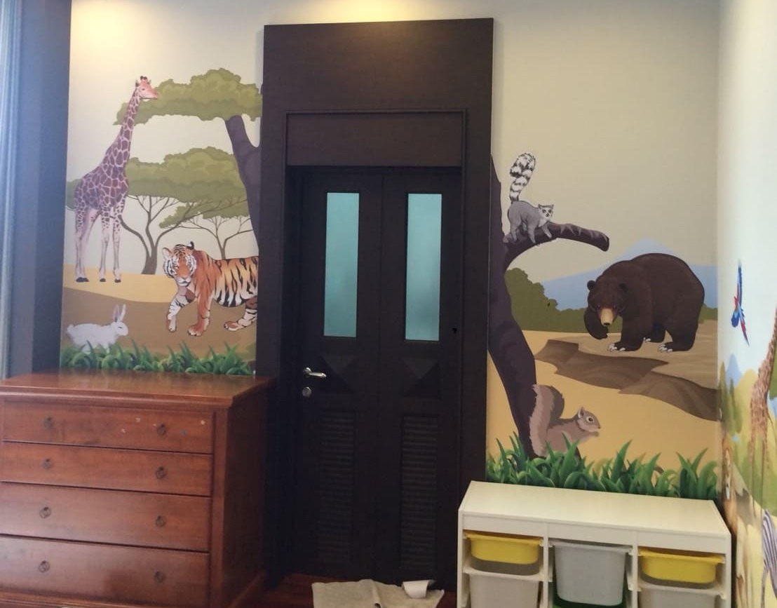 วอลเปเปอร์สั่งพิมพ์ติดผนังห้องนอน