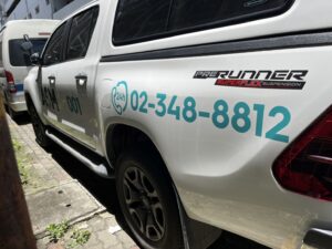 สติ๊กเกอร์ติดรถแบบไดคัท