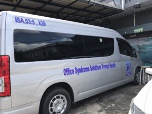 สติ๊กเกอร์ติดรถตู้