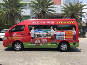 สติ๊กเกอร์ติดรถตู้