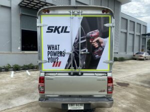 สติ๊กเกอร์ติดรถโฆษณา ราคา