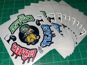 รับทำสติ๊กเกอร์ไดคัท