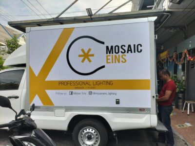 ร้านติดสติ๊กเกอร์รถโฆษณาเคลื่อนที่