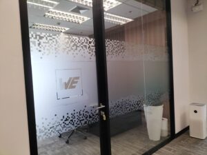 สติ๊กเกอร์ฝ้าติดกระจก