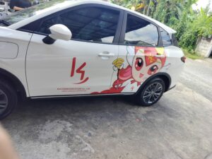 สติ๊กเกอร์ติดรถแบบไดคัท