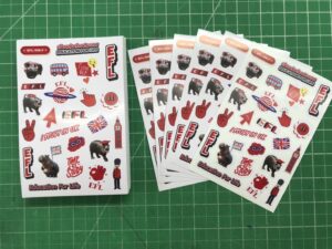 สติ๊กเกอร์ไดคัทการ์ตูน
