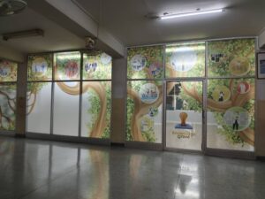 สติ๊กเกอร์ติดกระจกตกแต่ง