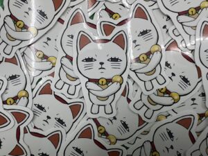 สติ๊กเกอร์ไดคัทการ์ตูน