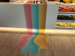 ตัดสติ๊กเกอร์ติดพื้น