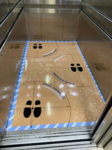 พิมพ์สติ๊กเกอร์ติดพื้นปูน