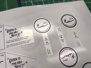 พิมพ์สติ๊กเกอร์โลโก้ ฉลากสินค้า