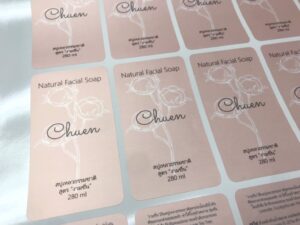 พิมพ์สติ๊กเกอร์โลโก้ ฉลากสินค้า