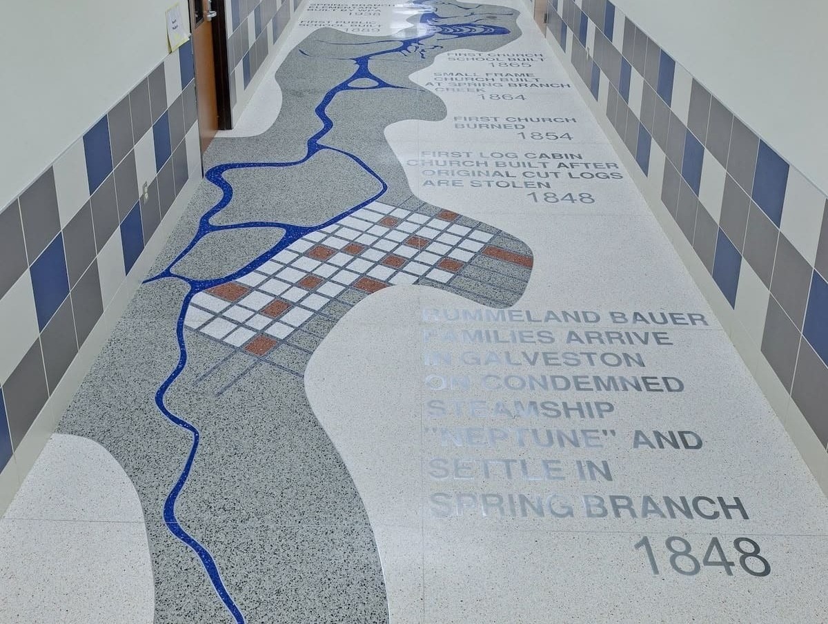 สติ๊กเกอร์โฆษณาติดพื้นปูน