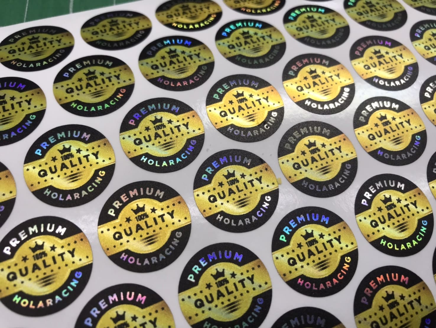 สติ๊กเกอร์โลโก้โฮโลแกรม กันปลอม