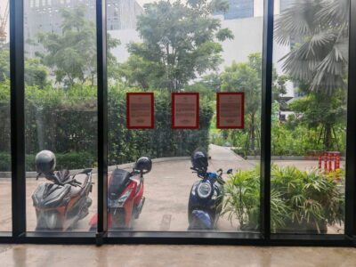 สติ๊กเกอร์ติดตกแต่งสถานทูต