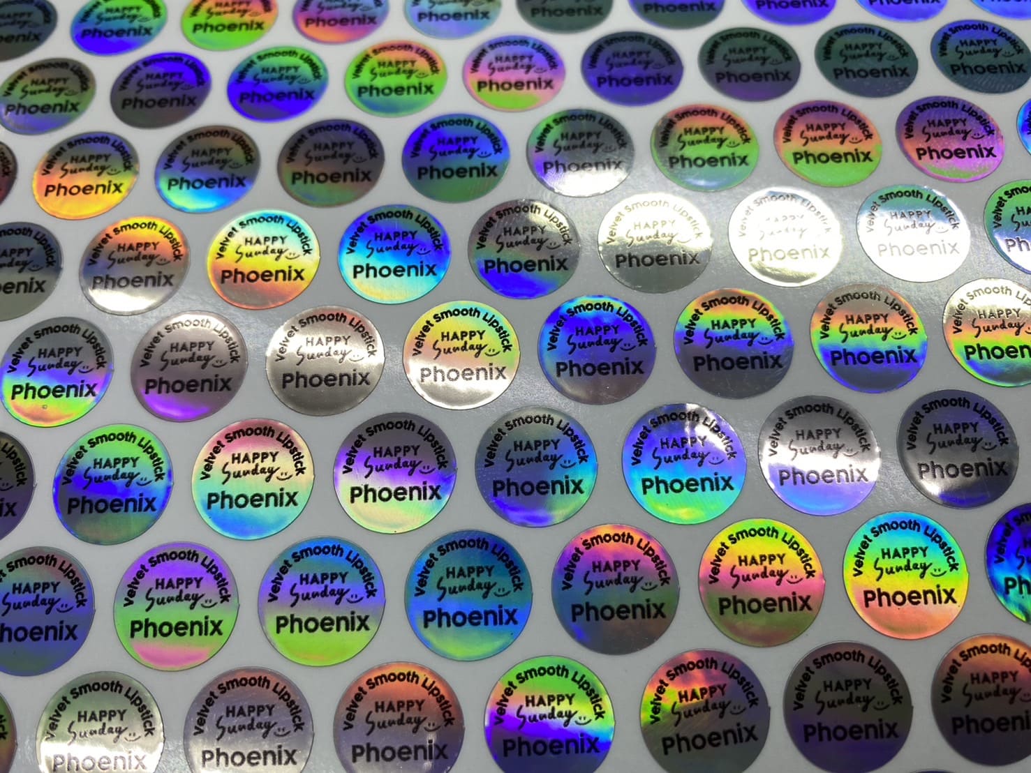 สติ๊กเกอร์โฮโลแกรมเปลือกไข่