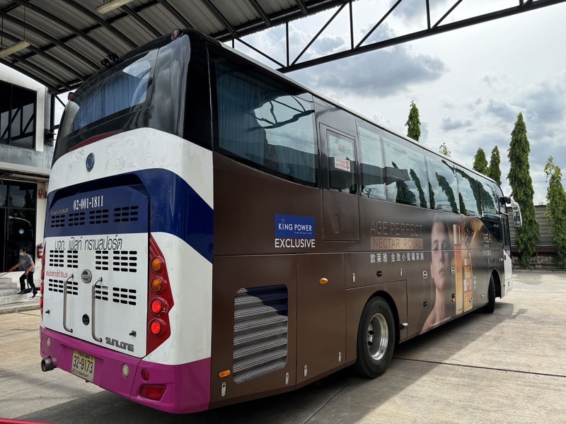 สติ๊กเกอร์ติดรถทัวร์ท่องเที่ยว